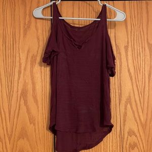 Womens plum blouse